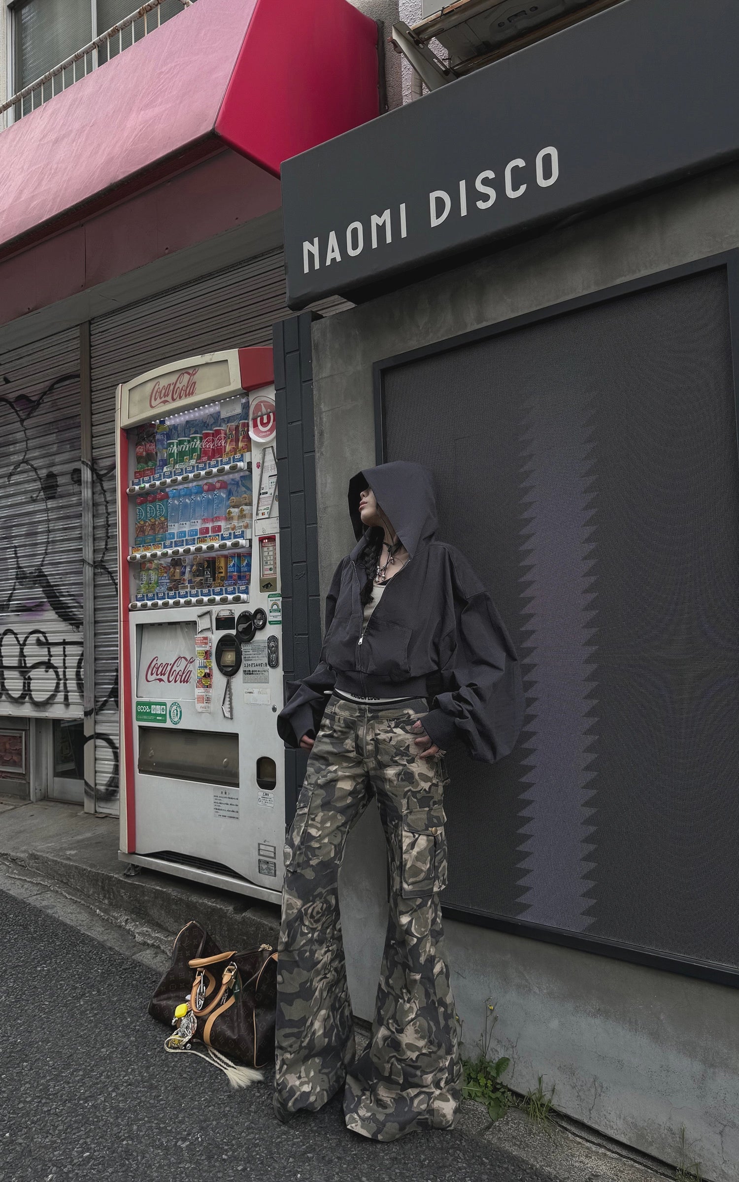 WARDEN EDGE Oversized Hooded Zip-Up Sweatshirt