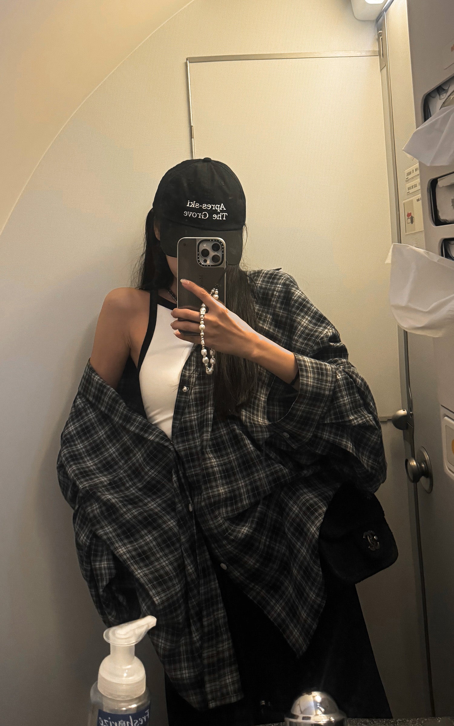 WARDEN EDGE Oversized Plaid Shirt Jacket