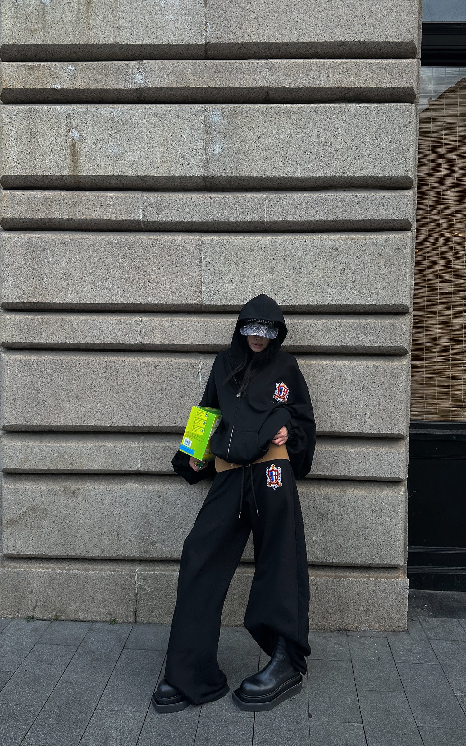 WARDEN EDGE Oversized Hoodie + Sweatpants Set