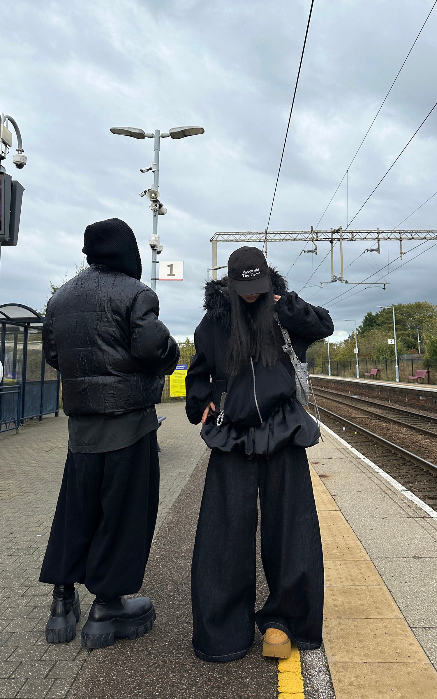 <tc>WARDEN EDGE</tc> Jeans a vita alta e gamba larga