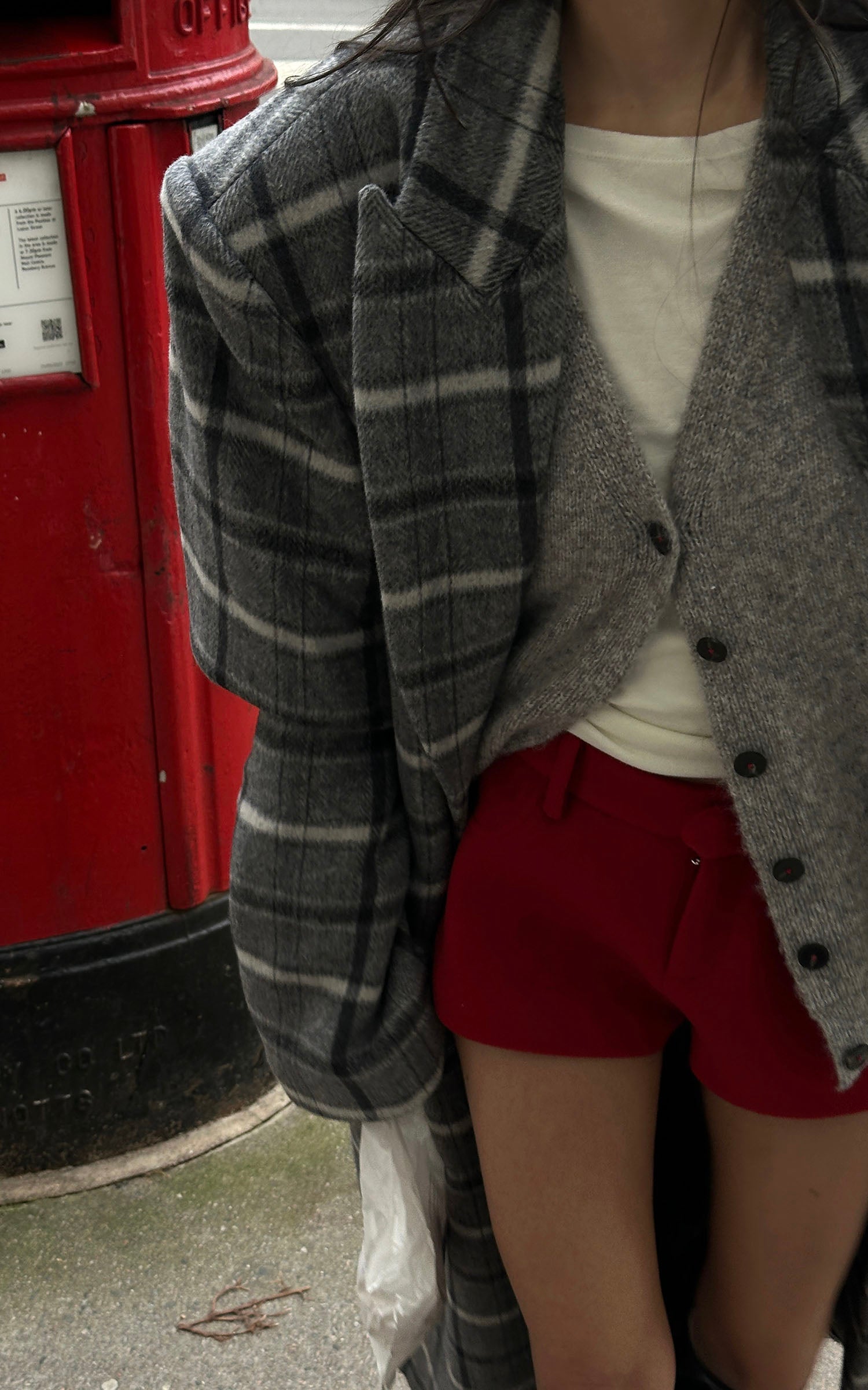 WARDEN EDGE Oversized Knit Cardigan