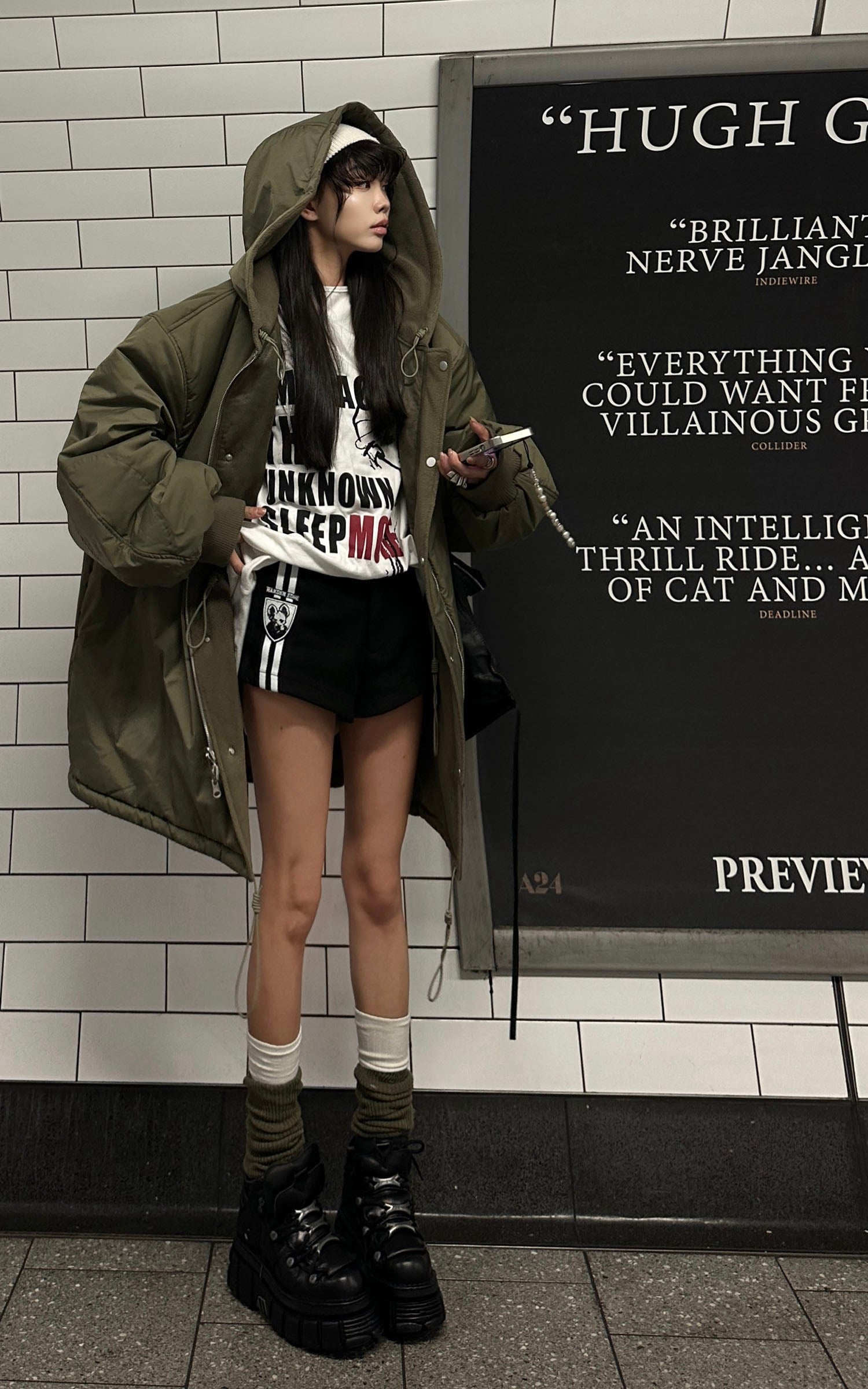 <tc>WARDEN EDGE</tc> Shorts in lana a vita alta