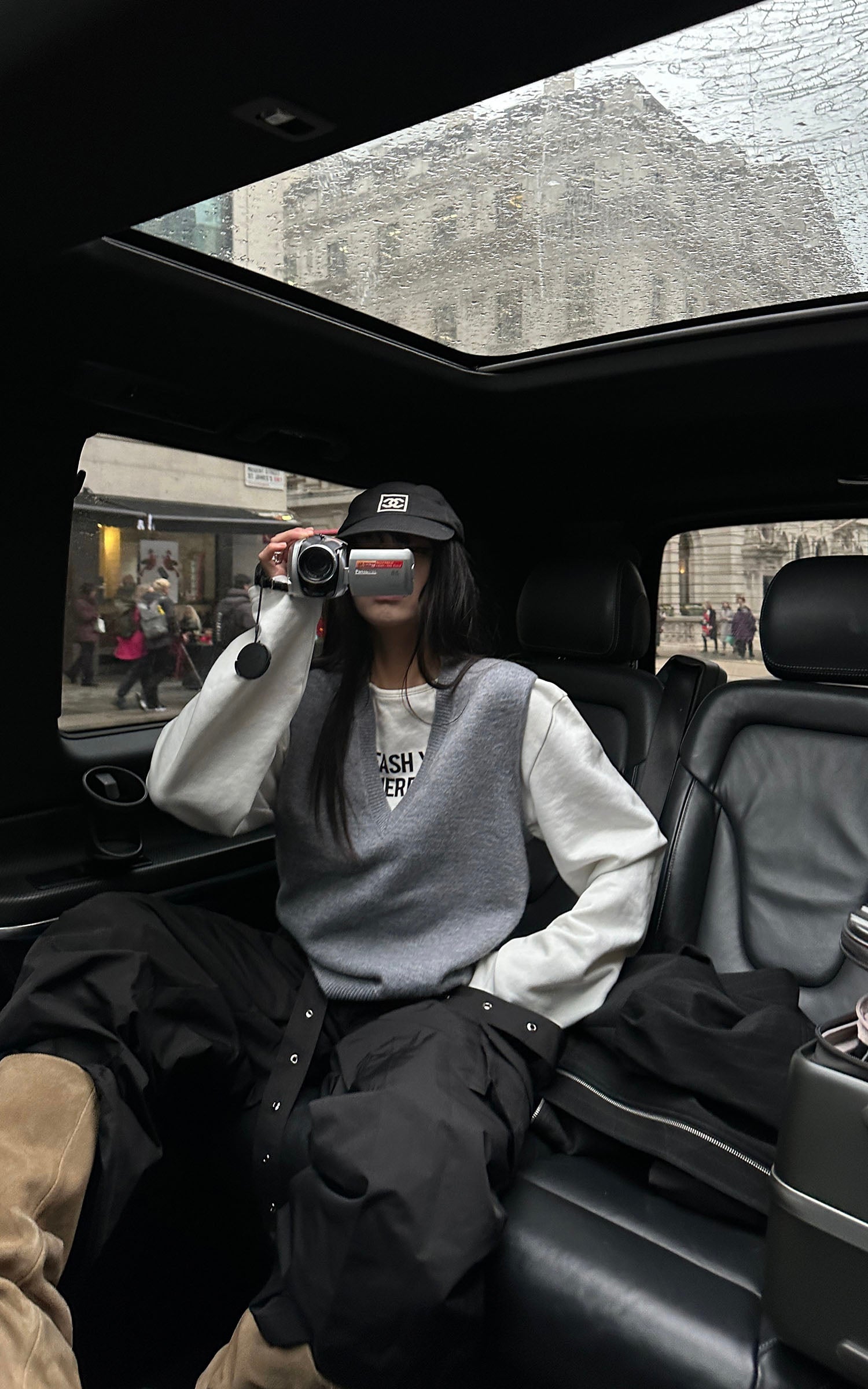 <tc>WARDEN EDGE</tc> Gilet a strati con scollo a V in maglia