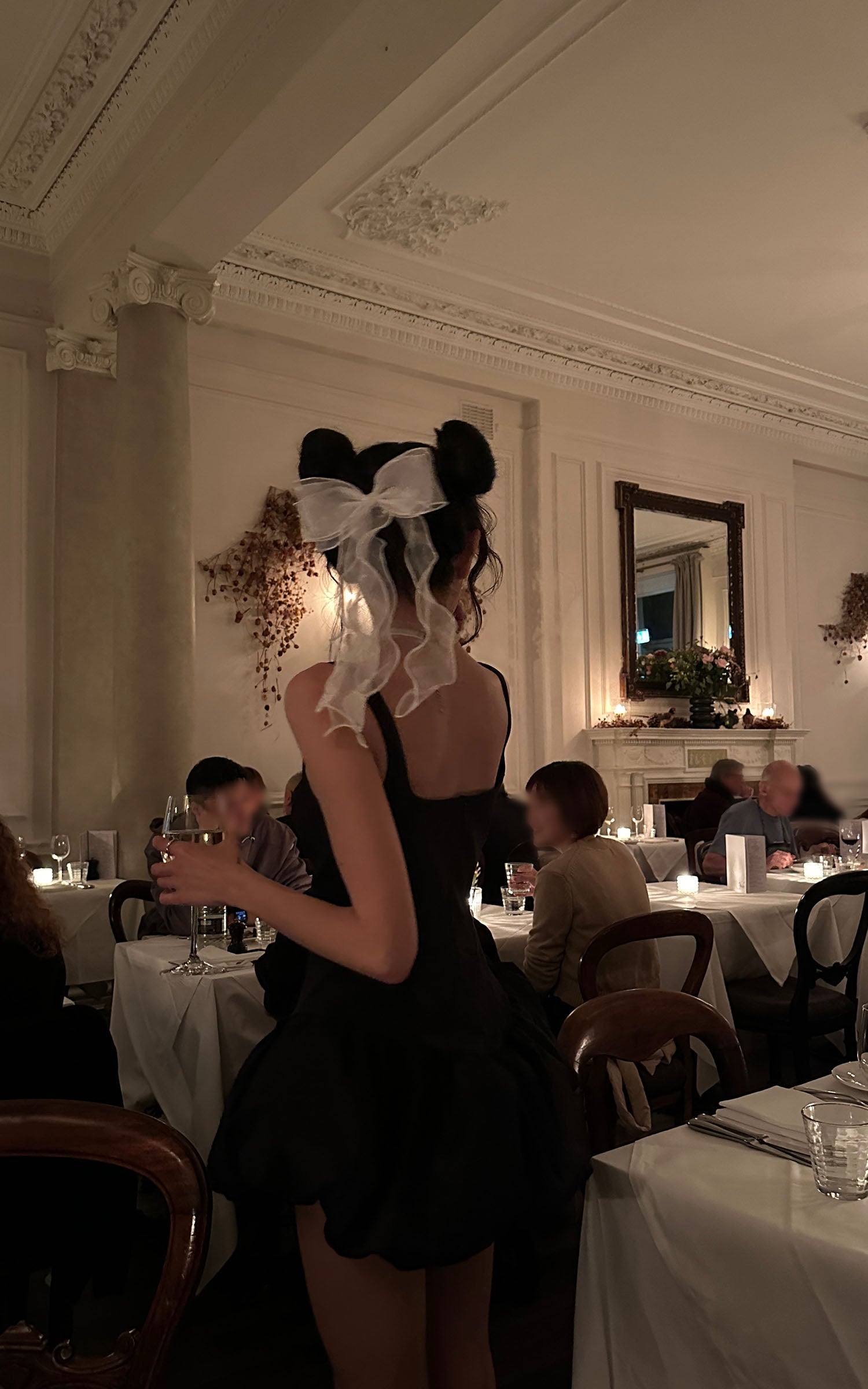 WARDEN EDGE French-Inspired Corset Puff Dress