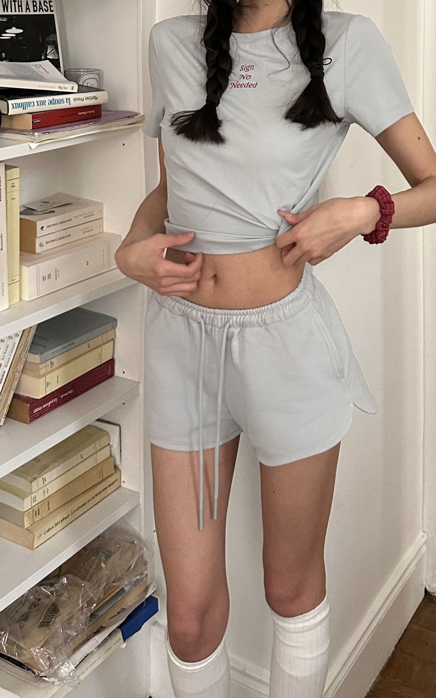 WARDEN EDGE Minimal Ribbed Jersey Set