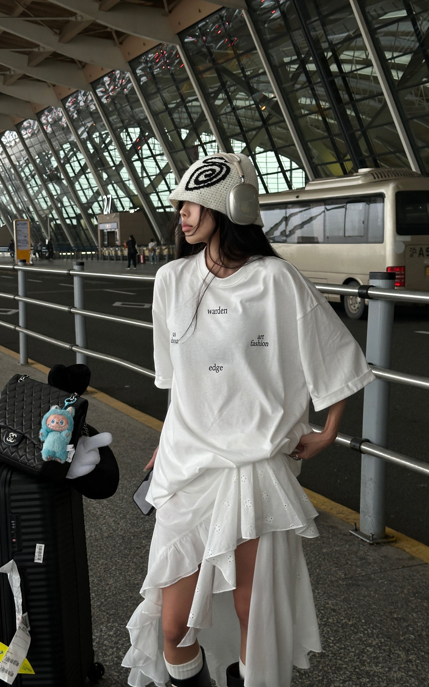 WARDEN EDGE Oversized Cotton Tee