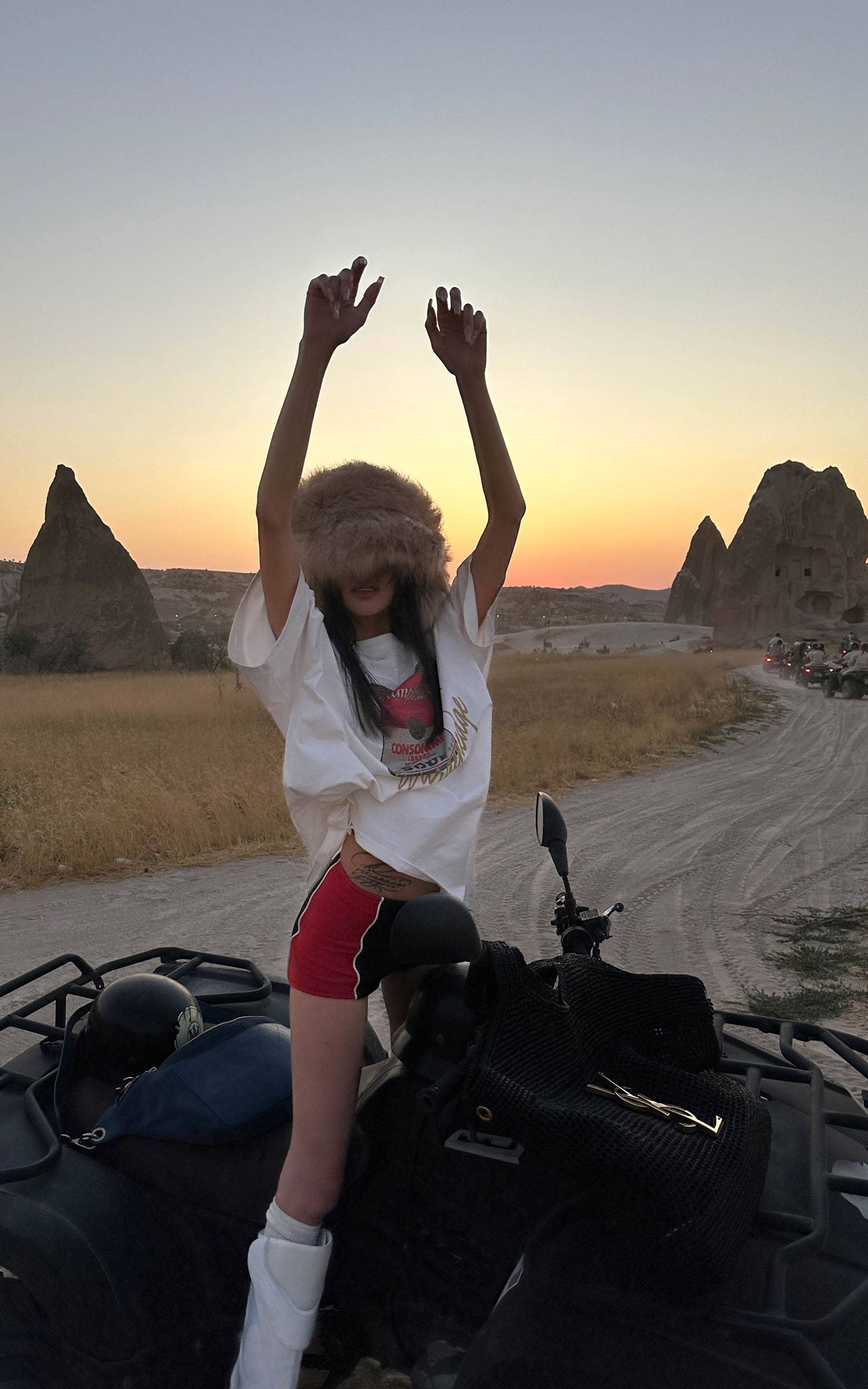 <tc>WARDEN EDGE</tc> T-shirt oversize con stampa grafica di lattina di zuppa