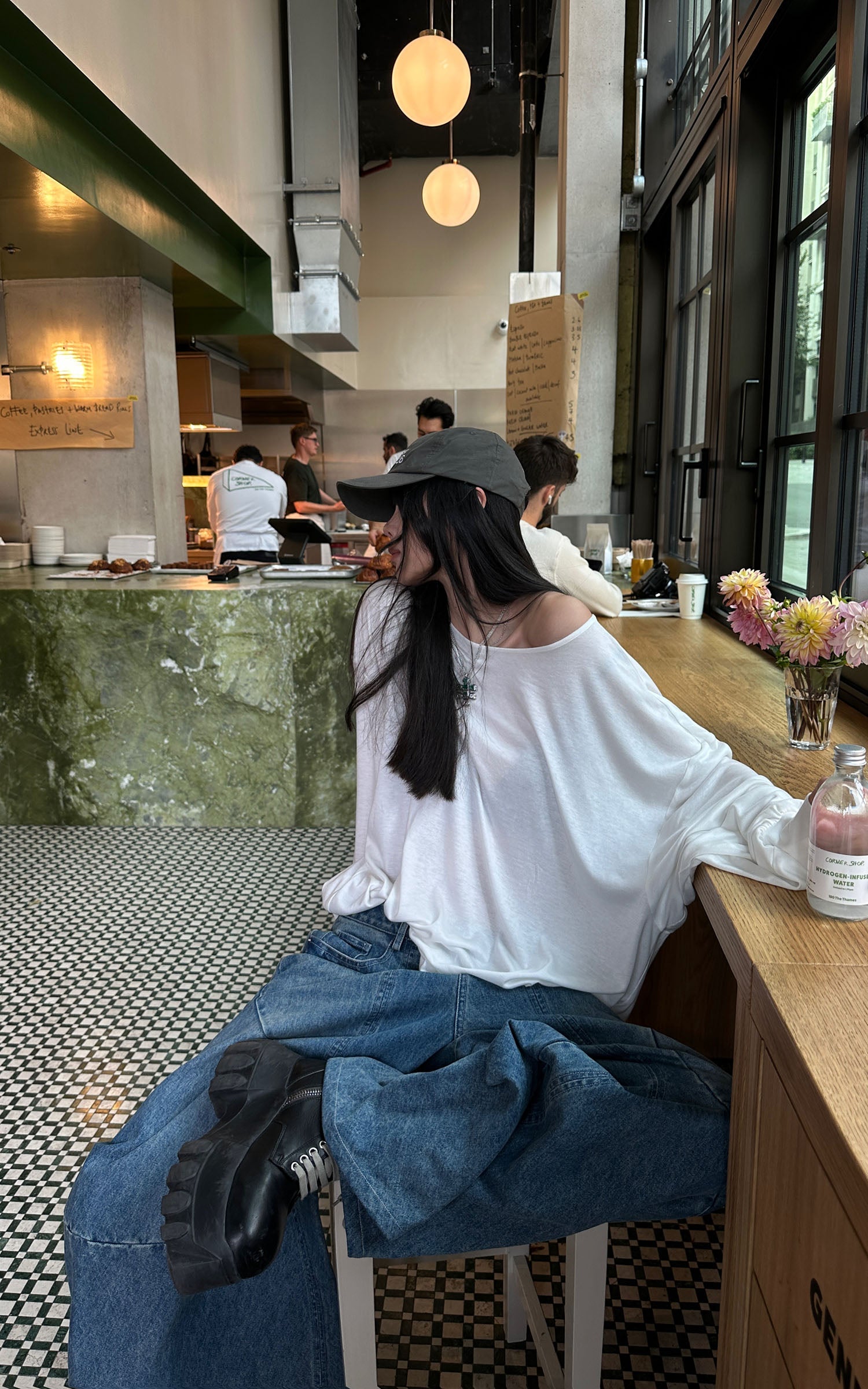 WARDEN EDGE Relaxed Fit Long Sleeve Jersey Top