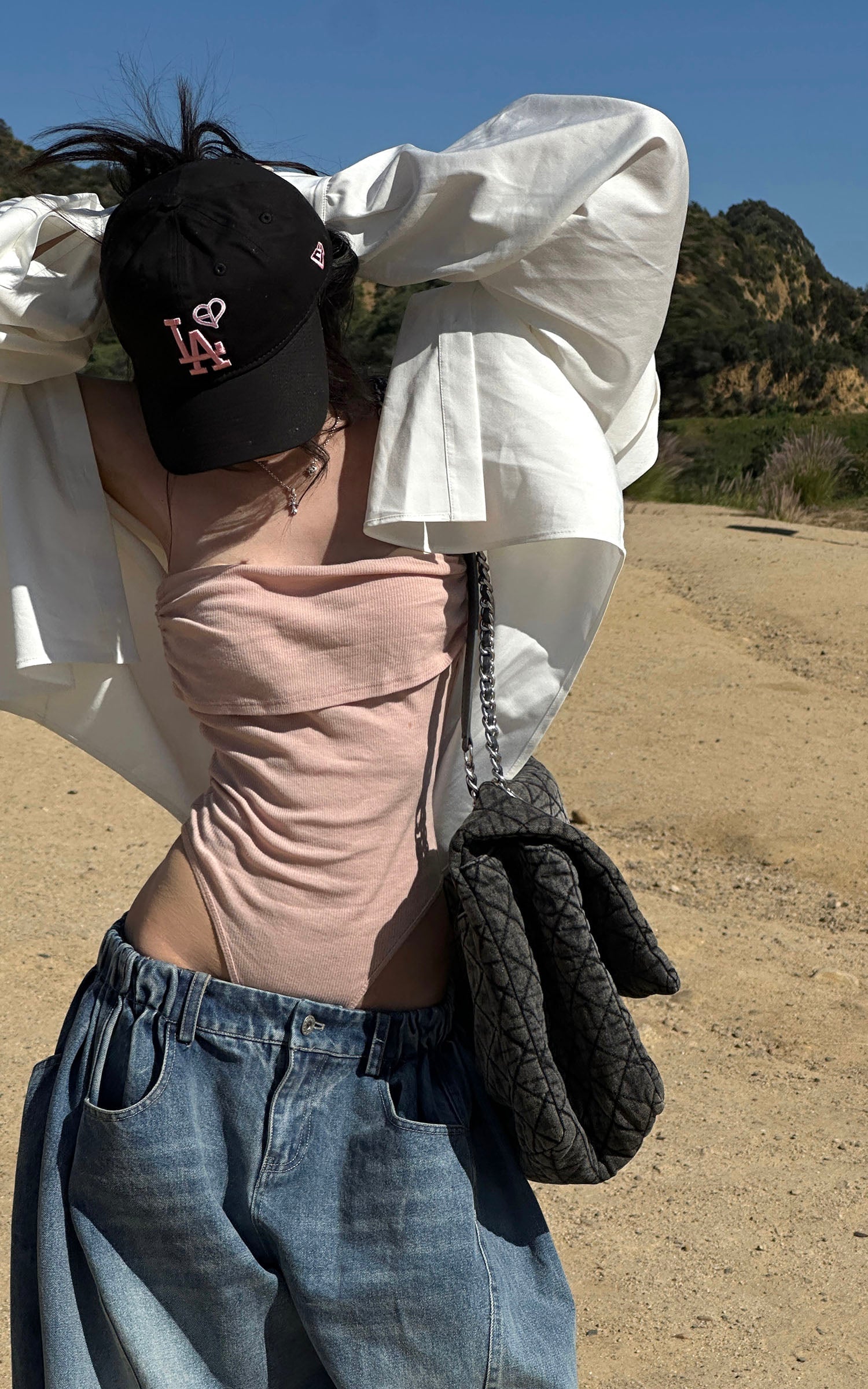 WARDEN EDGE Strapless Ribbed Stretch Bodysuit