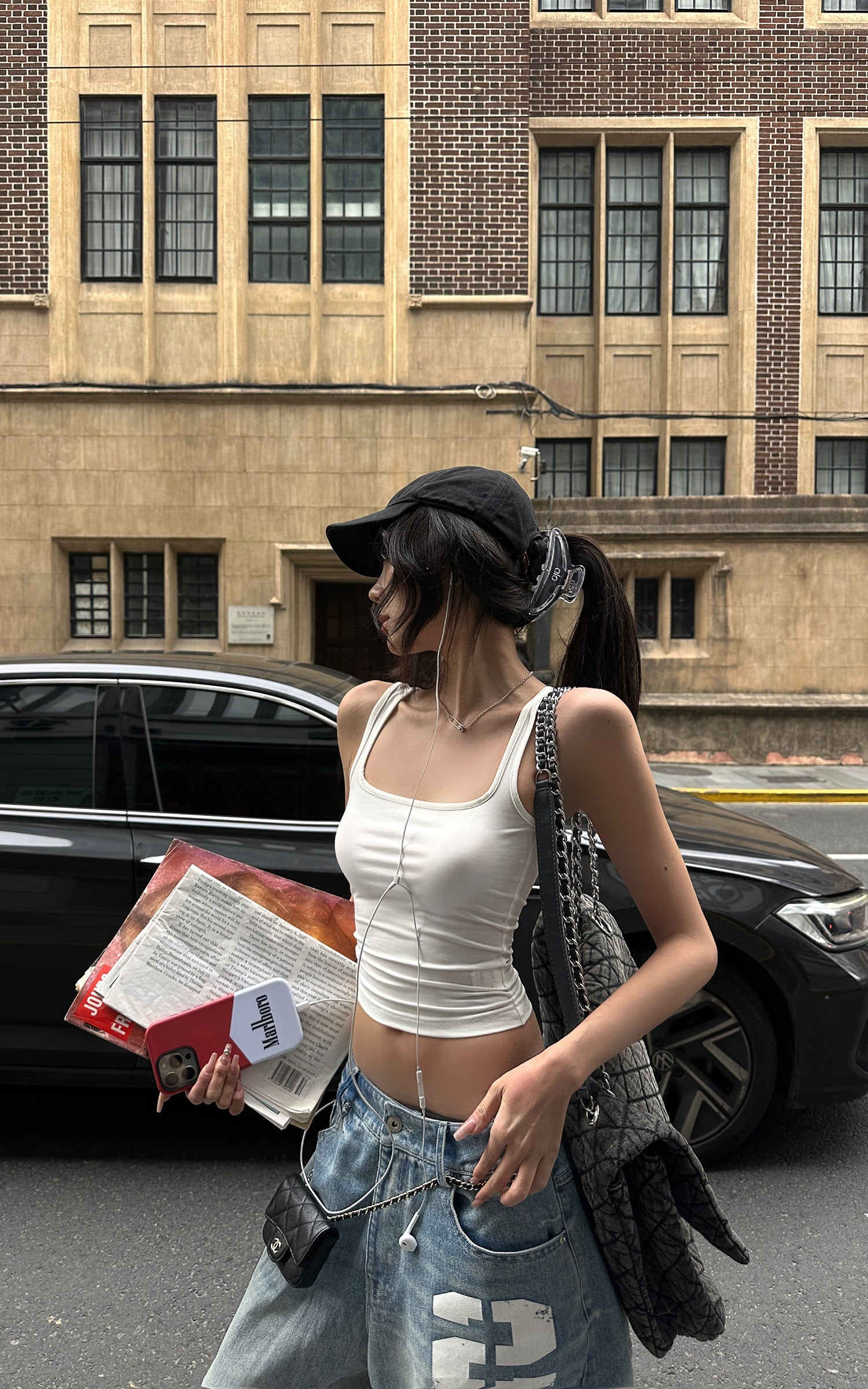 WARDEN EDGE Sculpted Racerback Tank