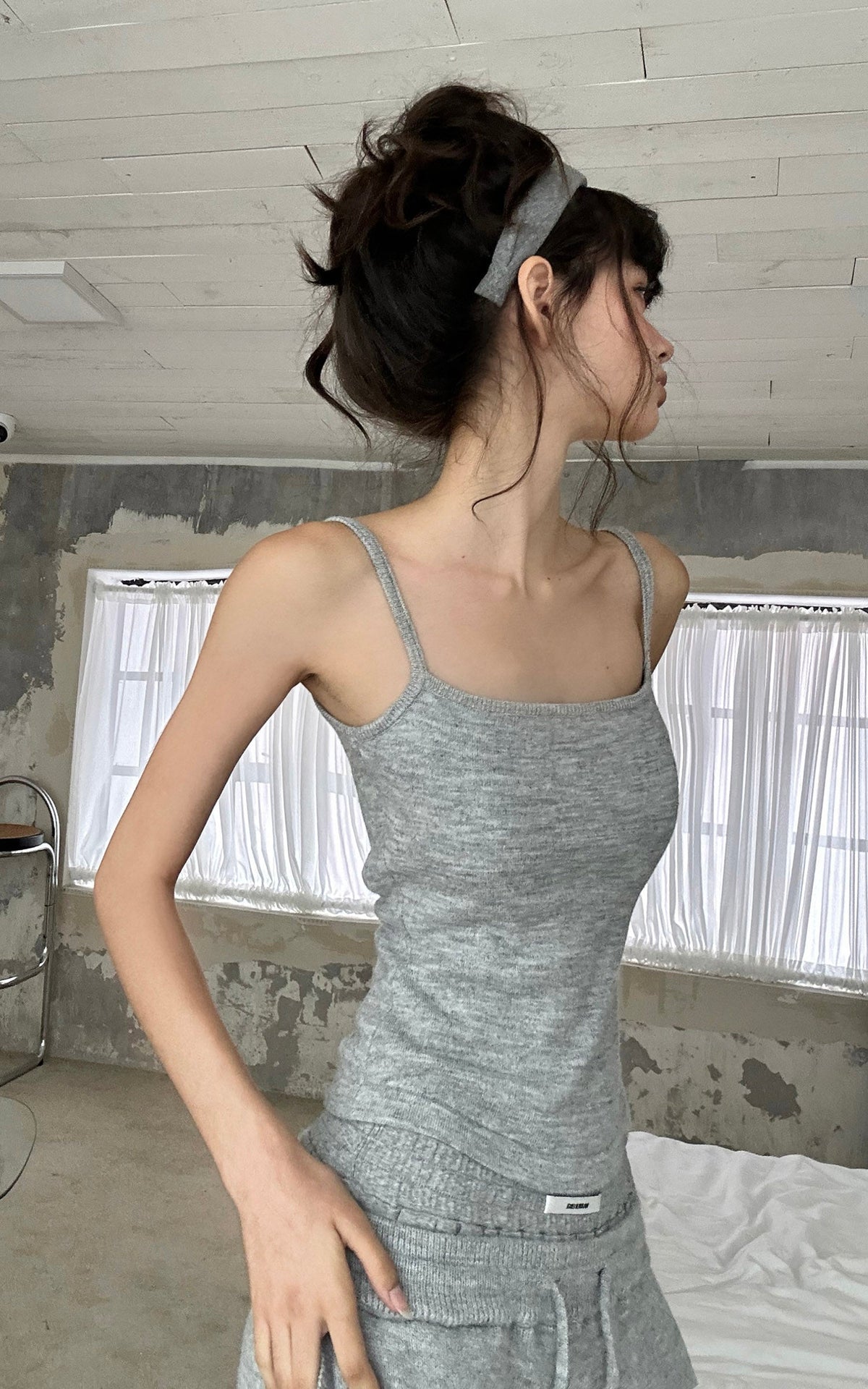 <tc>WARDEN EDGE</tc> Top Cami Aderente in Maglia Sottile